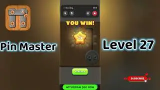 🎮 Pin Master Level 27 Walkthrough 🔩 | Brain Teaser Puzzle Game