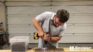 Ridge Premium installation with Composite Deck Screws | Envision Garage Series