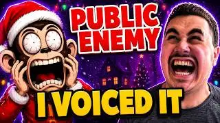 Mokeys Show Christmas Public Enemy -But i voiced it #mokeyshow #memes #christmas (Credits:@SrPelo)