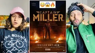 CAPTAIN MILLER - Official Trailer REACTION! | Dhanush | Shivarajkumar, Sundeep K | Arun Matheswaran
