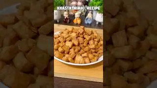 Khasta Nimki Recipe #shorts #recipe #nimki #namkeen #snacks #trending #shortsfeed #viral #shortvideo