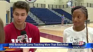 HHS Basketball Camp Teaching More Than Basketball