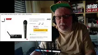 Vielen Dank f&uuml;r den Support - AKG Funkmikrofon