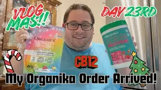 🎄 Vlogmas Day 23: My Organika Order Arrived + Strawberry Shortcake Protein Shake! 🍓 #vlogmas2025
