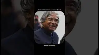 The man of missile APG Abdul Kalam #apgabdulkalam #missile #gov #presidentofindia #views