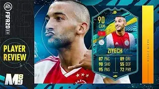 IS MOMENTS ZIYECH WORTH IT?! | 90 MOMENTS ZIYECH PLAYER REVIEW | FIFA 20 Ultimate Team