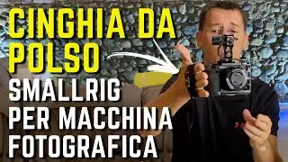 SMALLRIG CINGHIA DA POLSO per macchina fotografica, reflex, mirrorless