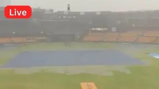 RCB VS GT Match Live Weather Report | Chinnaswamy Live Weather Report Match delayed due to Rain
