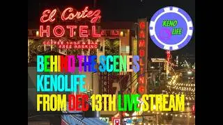 Behind the scenes U1 1000 sub thank you live stream. NO KENO just behind the scenes look guests etc.