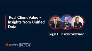 Real Client Value - Insights from Unified Data