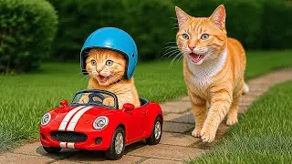 Kitten Falls Off car Mama Cat Takes Care Him Back To Health Heartwarming Story 🐾🌡️🐱