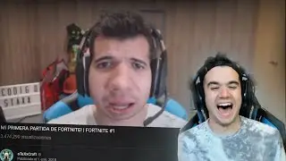 &iexcl;REACCIONANDO A MI PRIMERA PARTIDA EN FORTNITE!