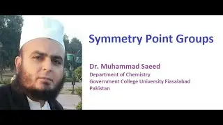 14. Symmetry Point Groups