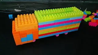Satisfying DIy Lego Big Truck/ASMR Building Blocks/ Emran Toys/Lego building block /#building 