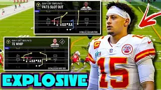 The Most EXPLOSIVE Offense in Madden 24! Gun U Trips Offensive Scheme!