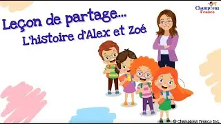 Le&ccedil;on de partage I Histoires de valeurs pour enfants I Moral French Stories for Kids I Sharing 🙂 🇫🇷