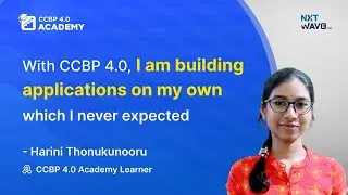 Harini&rsquo;s Journey With NxtWave CCBP 4.0 Academy in Building Industry-Level Skills