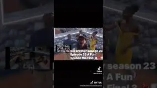Big Brother season 23 Episode 35 The Final 3/ Big Brother/ my TikTok Ethan. Lee 101