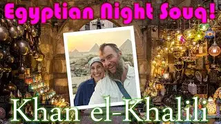 Giza Pyramid Sunset, Famous Khemit Shop and Egyptian Night Souq!