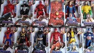 Avengers toys/action figures/unboxing/Cheap Price/SpiderMan,Hulk,Thanos,batman,Thor/toys.Asmr.334