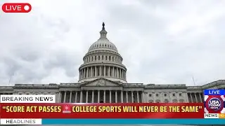 Congress Pushes New College Sports Law: What the SCORE Act Means for Athletes । USA TODAY NEWS