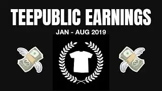 Reviewing My TEEPUBLIC Earnings So Far