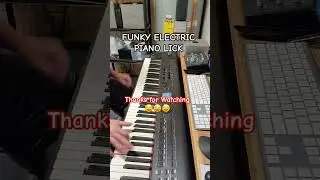 🎹 🎹 🎹  FUNKY ELECTRIC PIANO LICK #shortsfeed #music #musician
