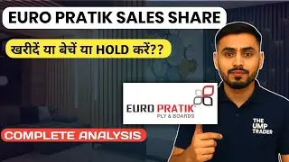 Euro Pratik Sales share Buy or Sell | Euro Pratik Share latest news | Euro Pratik Share analysis