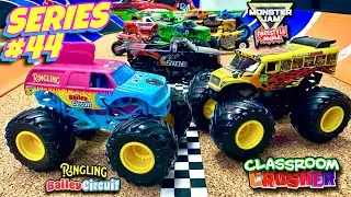 Toy Monster Truck Unboxing & Racing Tournament | Episode #57 | All New Series #44 & Freestyle Mania 