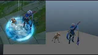 League of Legends - Freljord Taliyah Recall Animation