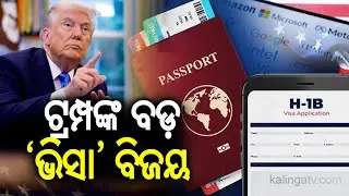 US Judge Clears Trump’s $100,000 H-1B Visa Fee, Scraps Lottery System In Major Overhaul | Kalinga TV