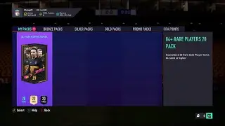 84 X 20 RARE PLAYERS PACK - FIFA 21