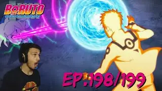 NARUTO VS DELTA! | Boruto Episode 198/199 Reaction!