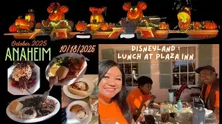 10/18/25 - Disneyland - Lunch at Plaza Inn and Ride Autopia