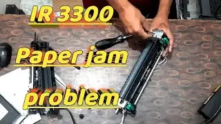 Canon Lbp 3300 paper Jam problem fix// canon 3300 paper jam