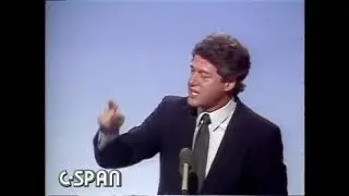 Bill Clinton Full 1984 DNC Speech