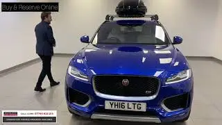 2016 Jaguar F-Pace 3.0V6 First Edition AWD (Black Pack)