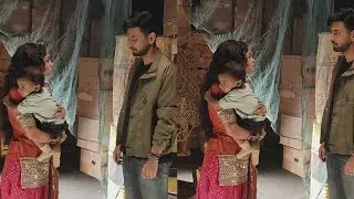 Safal Hogi Teri Aradhana Serial On Location Set | Aradhana Aur Karan Vir Sharma Ka Fight in Show