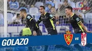 Golazo de Vadillo (0-2) Real Zaragoza vs Granada CF