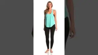 Balance Collection Loose Fitting T-Back Yoga Tank Top | SwimOutlet.com