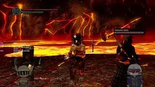 Coop Dark souls! This fire wont lava me alone