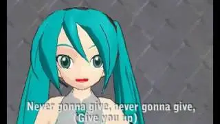 Miku Hatsune - Never Gonna Give You Up