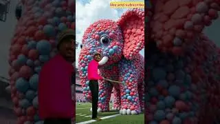 The mascot vibrato assistant placed on the football field is popular, co-produced, creative #shorts