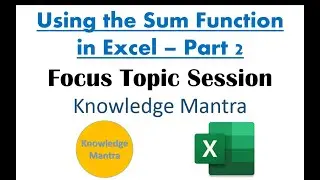 How to Use SUMX2MY2, SUMX2PY2, SUMXMY2 Function in Microsoft Excel || Part 2 || [Hindi] ||