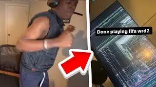 HateCaps BREAKS His Monitor After Losing FIFA Wager