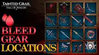🩸 Bleed Weapons & Items Full Location Guide &ndash; Tainted Grail