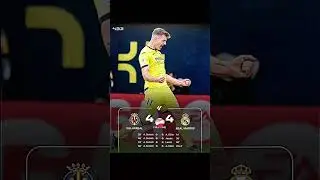 S&oslash;rloth Scored 4 Goals vs Real Madrid☠️ #sorloth #realmadrid #football #shorts