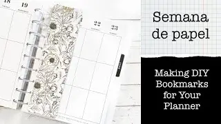 [ENGLISH] Making DIY Bookmarks for Your Planner
