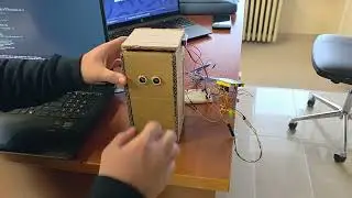 Smart Trash Bin, Freshman Project, KTU Electrical and Electronics Engineering 