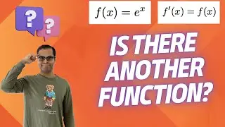 WHAT functions are EQUAL to their derivative?